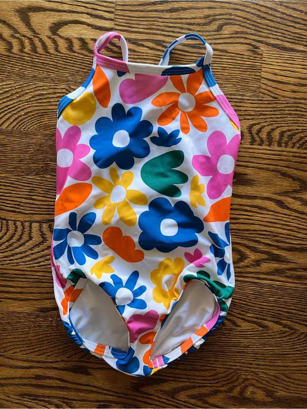 Hanna Andersson Kids Floral One-Piece Swimsuit